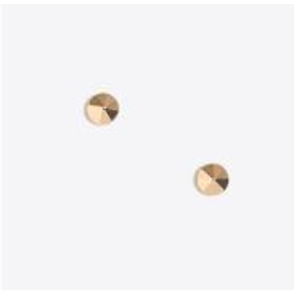 J.Crew Factory Women's Golden stud earring NWT 22.50 Irridescent Stud Earrings - Picture 1 of 1